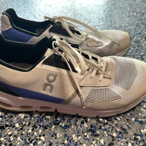 On Running Men's White and Black Sneakers